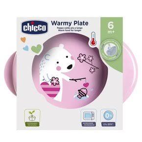 CHICCO - WARMY PLATE [GIRL] [6M+]