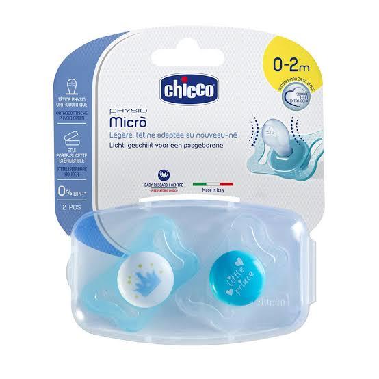 CHICCO - SUCETTE [MICRO BLUE 0/2M] [2]