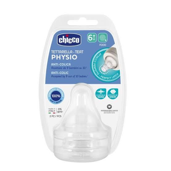 CHICCO - TETINE WELL BEING [ANTI COLIC FOOD 6M+] [2]