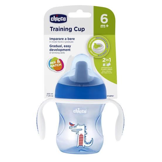 CHICCO - TRAINING CUP [BLUE 6M+] [200 ML]