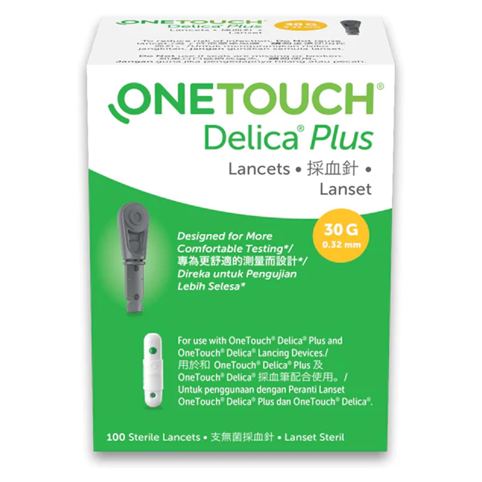 ONE TOUCH - LANCETS [DELICA PLUS] [100]