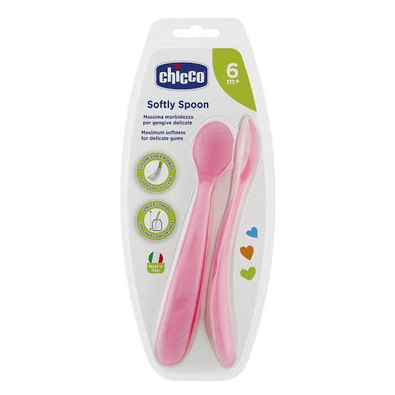 CHICCO - SOFTLY SPOON [ROSE] [2]