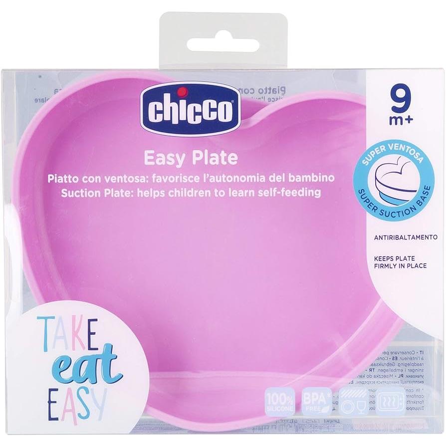 CHICCO - EASY PLATE [ROSE] [9M+]
