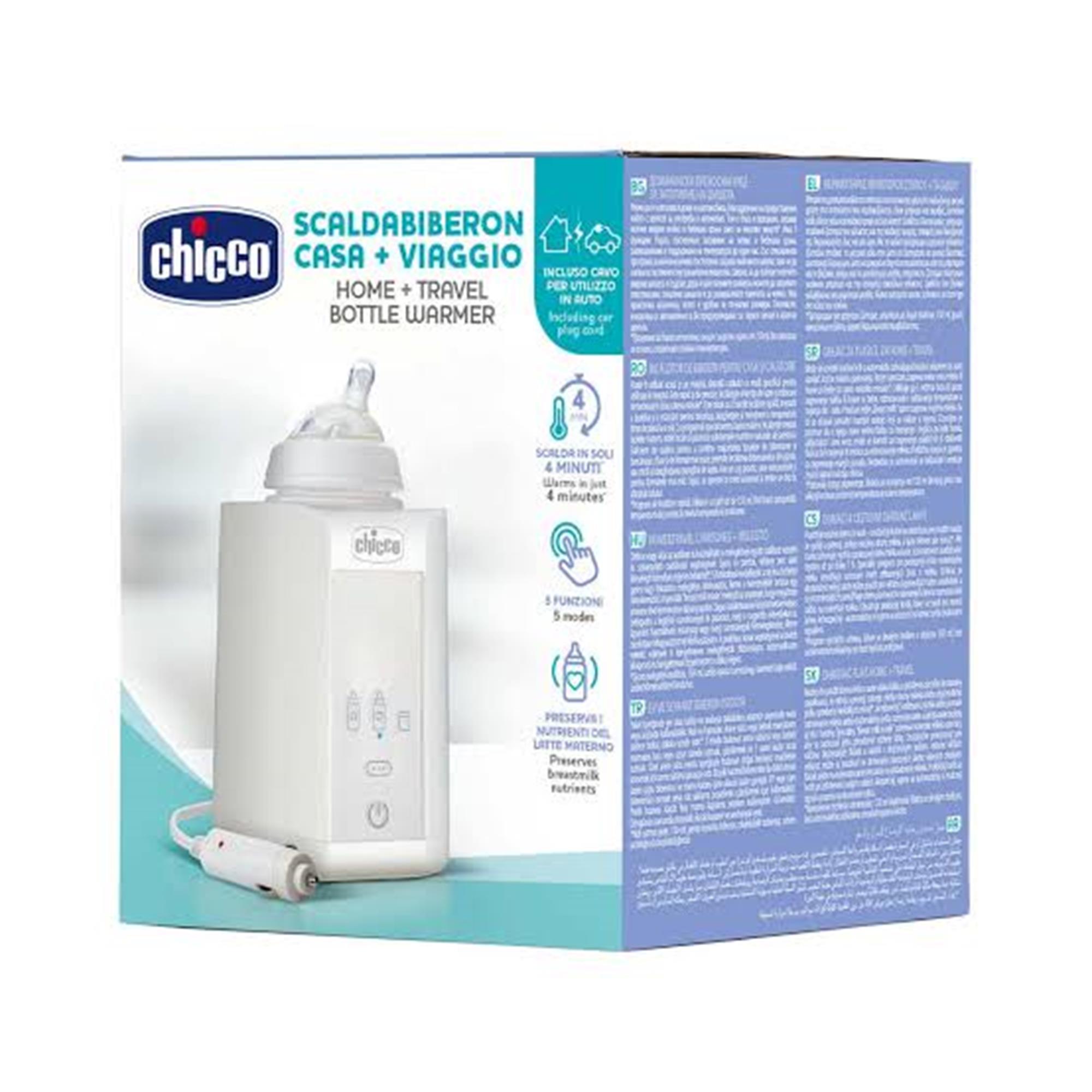 CHICCO - BOTTLE WARMER [HOME+TRAVEL] [WITH INTERFACE]