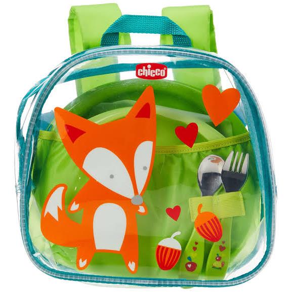CHICCO - MEALS SET [BABYS FIRST BACKPACK] [18M+]