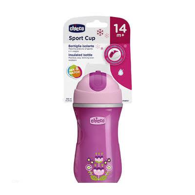 CHICCO - SPORT CUP [ROSE 14M+] [266 ML]