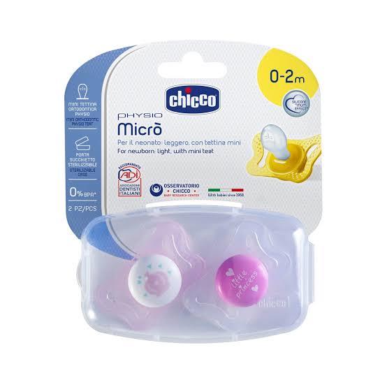 CHICCO - SUCETTE [MICRO ROSE 0/2M] [2]