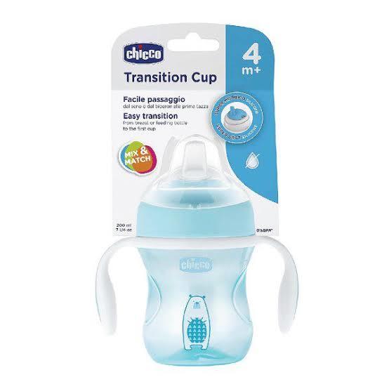 CHICCO - TRANSITION CUP [BLUE 4M+] [200 ML]